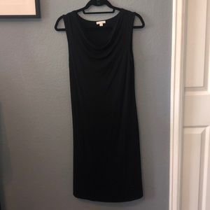 Gap Maternity Jersey Knit Black Dress